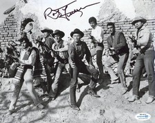 Robert Fuller Magnificent Seven Autographed Signed 8x10 Photo ACOA