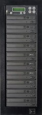 MediaStor a44 1-9, 9 Target 24X DVD Duplicator, Copy USB Flash Thumb to DVD