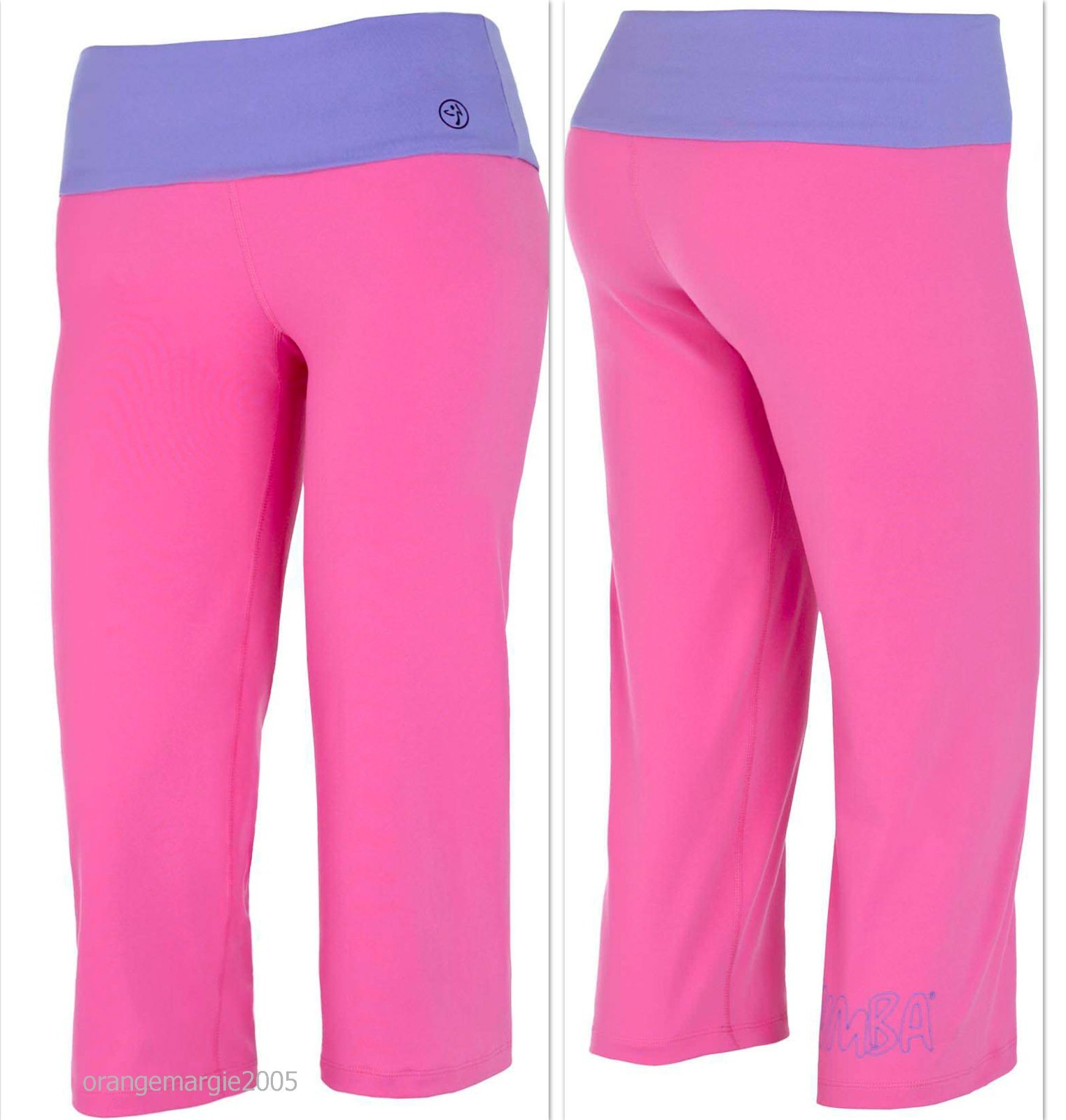 LEGGINGS ZUMBA CAPRI Danza más Yoga~Ciclismo~Correr~Entrenamiento~Halagador S M L XL