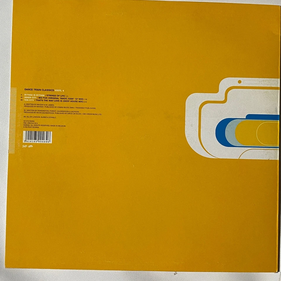 DANCE TRAIN CLASSICICS 4 - ВНУТРЕННИЙ ГОРОД / ДЕСЯТЬ ГОРОД 12» ВИНИЛ МАКСИ БЕЛЬГИЯ - Изображение 2 из 4