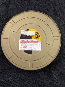Kodak 11" Round Film Canister - Empty, contained "50 First Kisses"