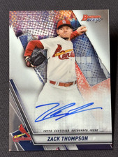 2019 Bowman's Best AUTO Zack Thompson, Item 4