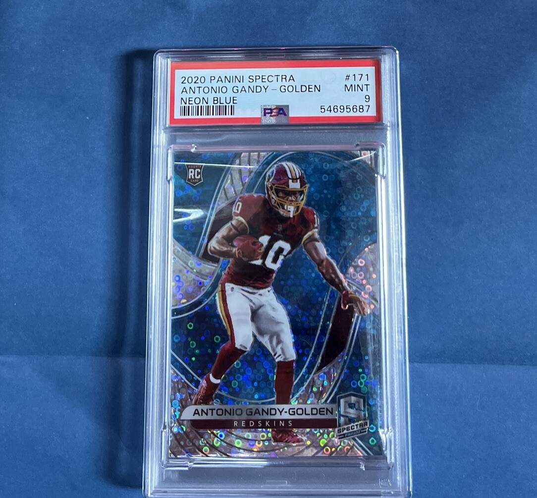 Antonio Gandy-Golden Panini Spectra #171 Neon Blue