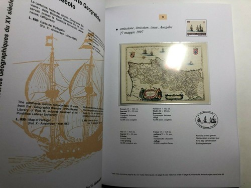 1997 Vaticano Libro Folder Album Ufficiale Yearbook Vatican Completo con Annata - Foto 5 di 9