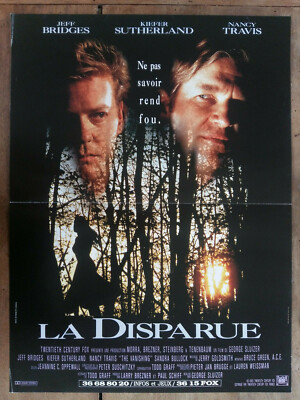 Plakat La Vermisste Mädchen George Sluizer Jeff Bridges Nancy Travis 40x60cm