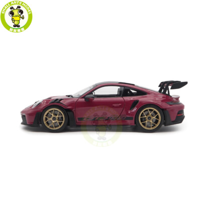 1/18 Porsche 911 992 GT3 RS 2022 Norev 187370 Star Ruby Diecast