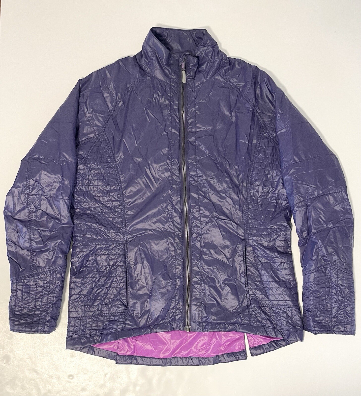 Peter Millar Jacket E4 Warmth Womens Large Purple… - image 12
