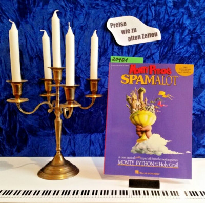 Monty Python´s  ''SPAMALOT'',  für Klavier mit Gesangsstimme und Gitarrengriffen