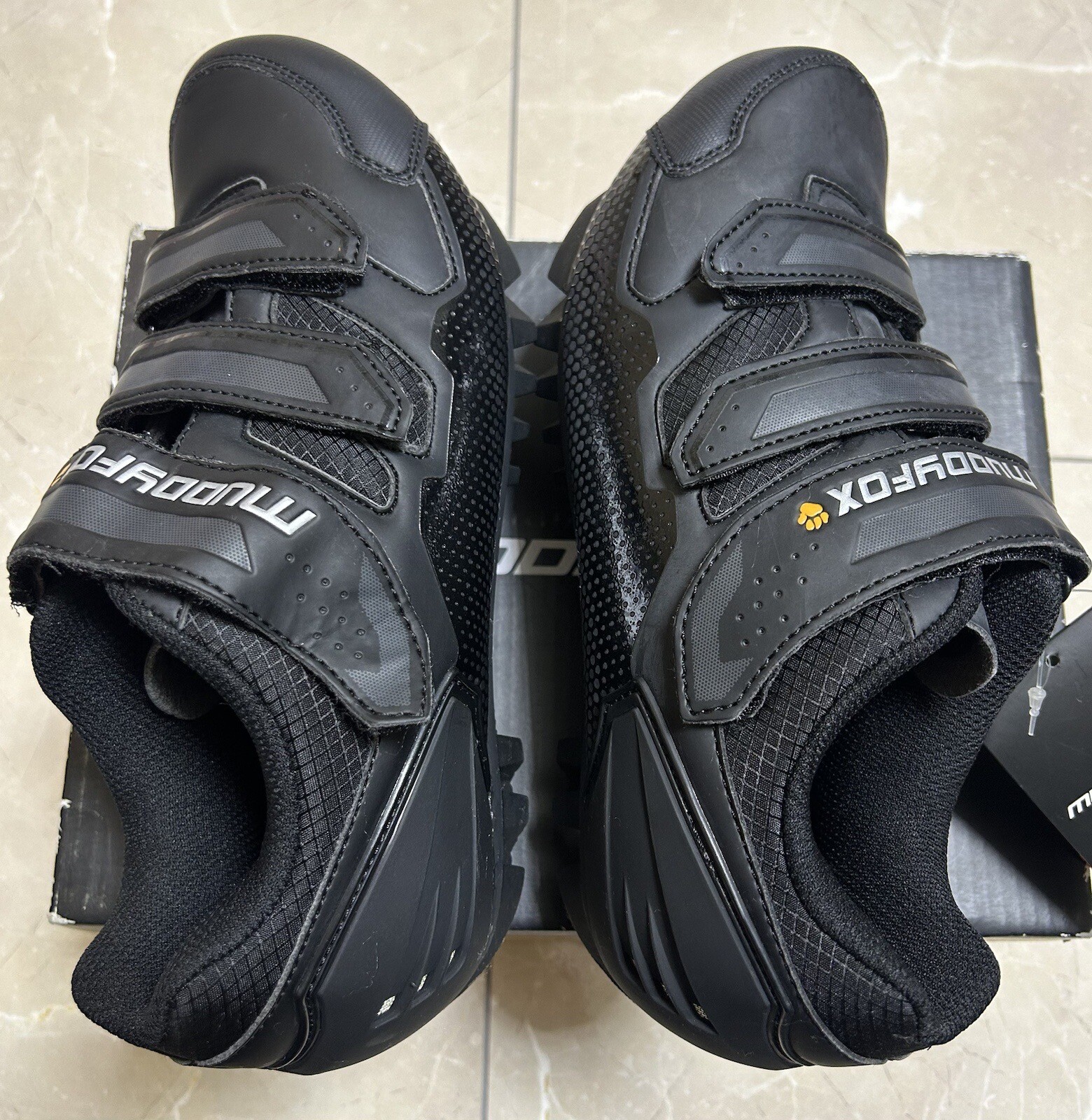 *BNIB* Muddyfox UK6.5 Junior MTB100 Cycling Shoes *NEVERWORN* Black