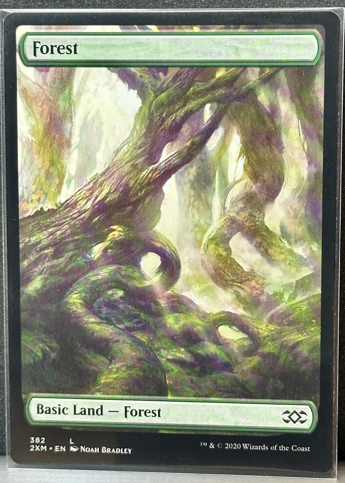 4x Forest, 382/332, Double Masters (2XM), NM, English