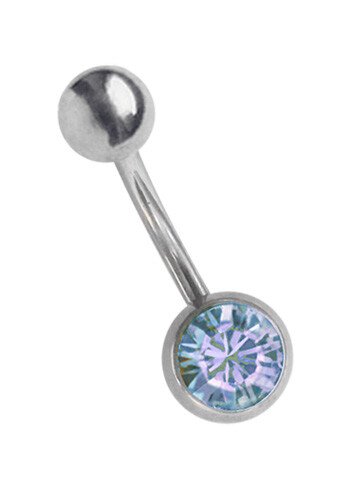 Brillocchio - Bananina Da Sopracciglio Con Cristalli, Anche PVD - Foto 3