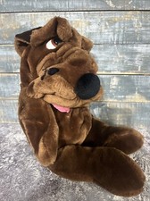 Kennel Club Plush Dog Puppet Animal Playthings Vintage Hound Dog 20" Cute Brown