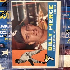 1960 TOPPS BILLY PIERCE #150 CHICAGO WHITE SOX 