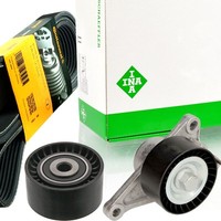 Conti 7PK1687 Keilrippenriemen-Satz + Spanner FüR Movano Master Renault Opel