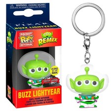 Disney Pixar's Alien Remix: Buzz Lightyear (GID) ¡Funko Pocket Pop! Llavero