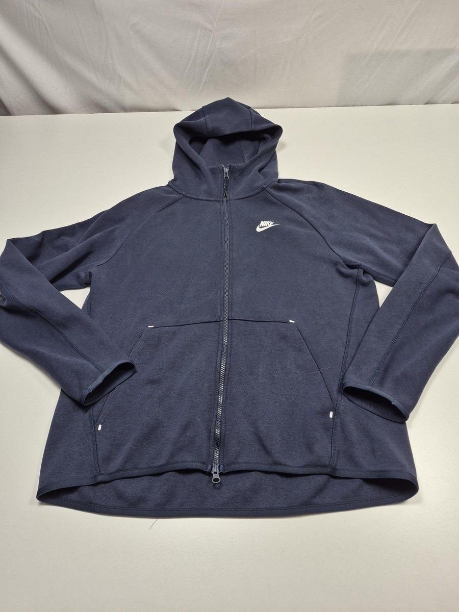 Nike Sportswear Tech Fleece Full Zip Hoodie Obsidian Navy Blue