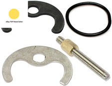 Mono Basin Tap Fixing Set Mounting Kit 1 Hole Bracket Bolt Sink Kitchen Bath X1