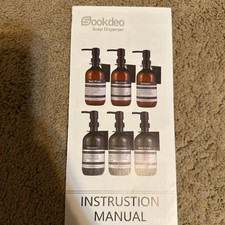 Shampoo and Conditioner Dispenser-Set of 3-16 oz Reusable Pump Bottle Dispenser