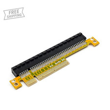 PCI-E 8X to 16X Riser Card Adapter Extender Converter Male-Female