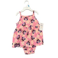 Jumping Beans Baby Girl Minnie Mouse Bodysuit Dress Casual, Size 24 months