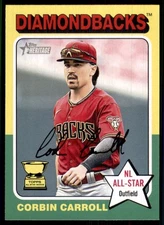 2024 Topps Heritage #372 Corbin Carroll Arizona Diamondbacks