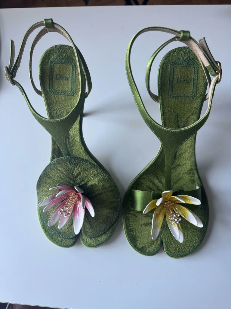 Dior Green Shoes for Women for sale | eBay