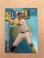 2025 Topps Chrome #CAE-8 Braves RONALD ACUNA JR. ALL-ETCH insert