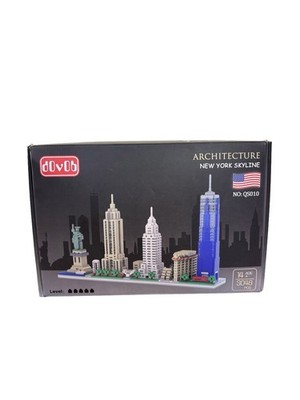 Architecture dOvOB New York Skyline Micro Blocks Building Set 3048 Pcs New
