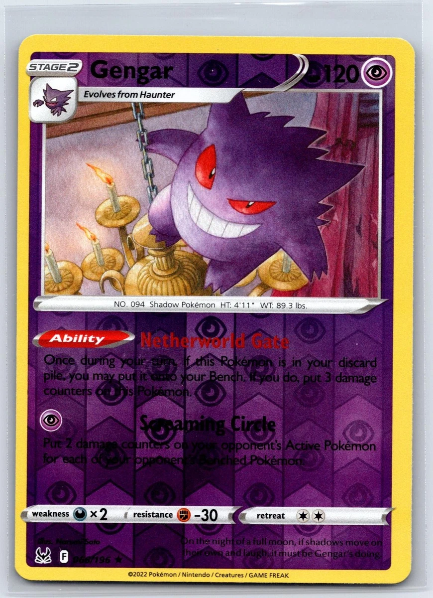 Gengar 066/196 Swsh11: Lost Origin for sale | eBay