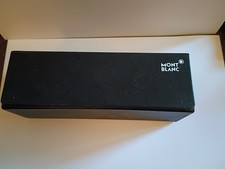 Mont Blanc Glasses Sunglasses Black Magnetic Fasten Case Empty Box