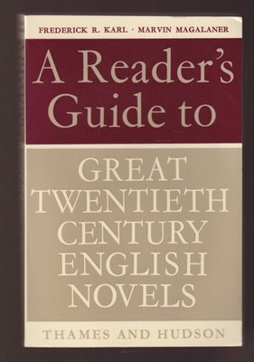English Novels Twentieth Century Reader`s Guide 1973 Thames Karl