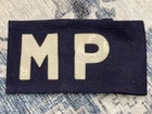 WW2 WWII Era US Army MP Military Police Armband Brassard Felt Wool ORIGINAL