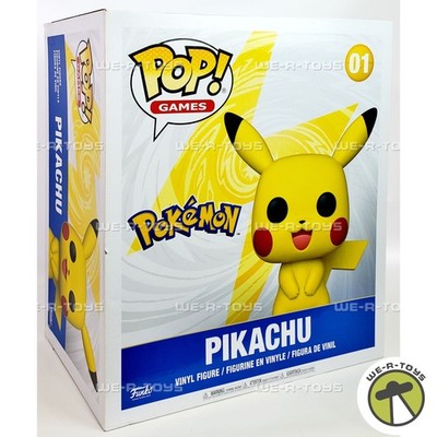 【ポケモン】超特大FUNKO18インチピカチュウ Pikachu Pokemon Funko Pop! Vinyl Mega 18 in: Pokémon - Pikachu (18 inch) for sale