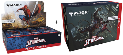 COMBO! 1x Play Booster Box+1x Bundle Marvel's Spider-Man SPM MTG | eBay COMBO! 1x Play Booster Box+1x Bundle Marvel's Spider-Man SPM MTG | eBay
