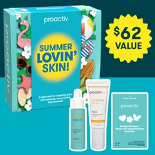 Proactiv Summer Lovin’ Skin Trio – Complete Acne Skincare Set – Cleanser