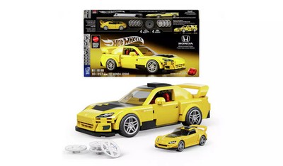 Hot Wheels Brick Shop '07 Honda S2000 Mattel Neu & Versiegelt KOSTENLOSER VERSAND