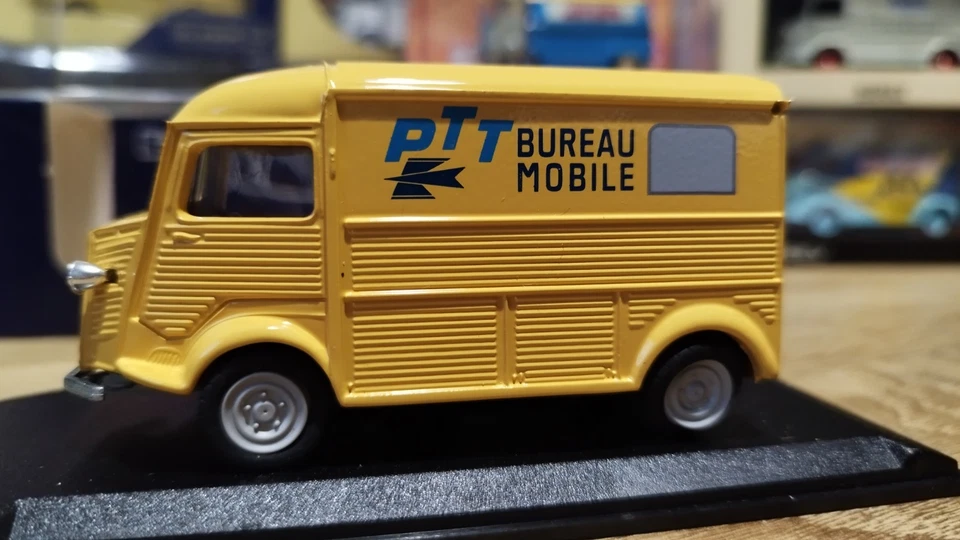 Citroën Type H Poste Jaune  1312 PTT Bureau Mobile 1/43 Eligor. - Photo 2/4