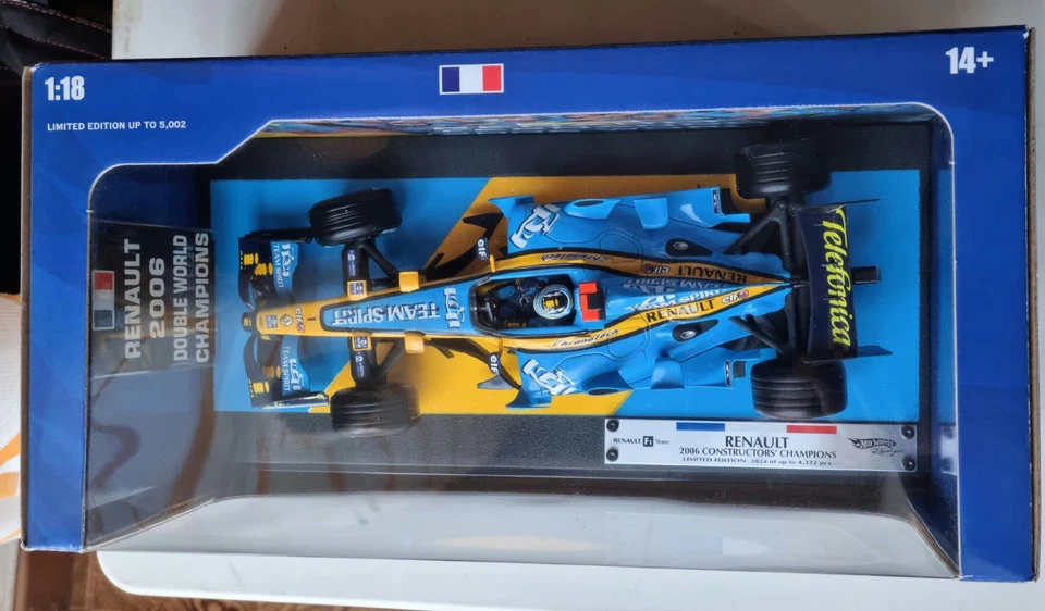 Renault R26 F1 1/18 Fernando Alonso World Champion 2006 - Immagine 2 di 4