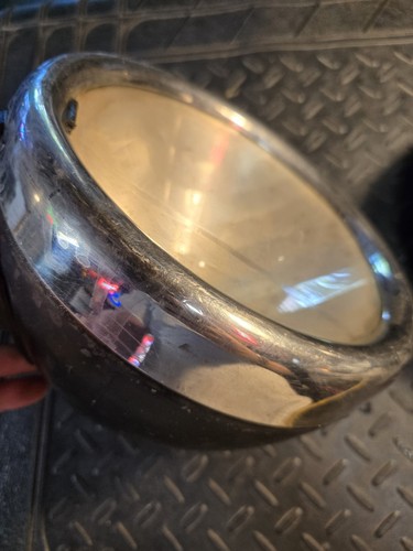 1924 1925 1926 1927 HEADLIGHTS PAIR MYSTERY UNIQUE RAT ROD? MOPAR? STUDEBAKER? - Picture 10 of 18