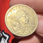 2000-P Sacagawea $1 Native American Dollar Coin Business Strike Copper — photo 1