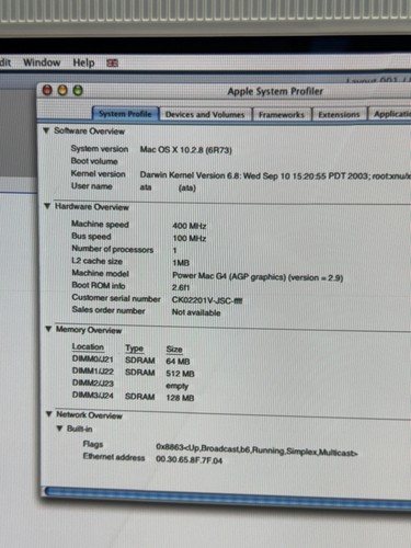 Apple Power Mac G4 Vintage Modell komplett getestet und funktionsfähig - Bild 5 von 6