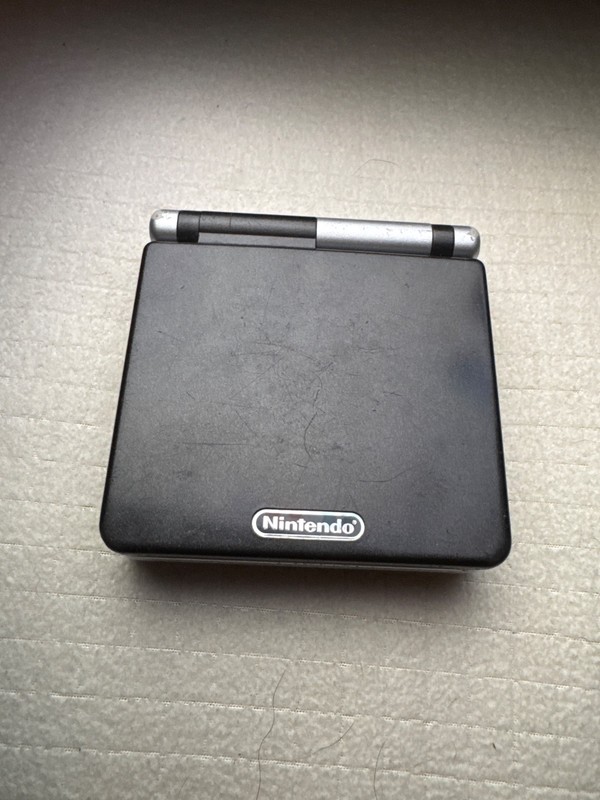 Nintendo Game Boy Advance SP Handheld Console - Onyx Black Version AGS-001