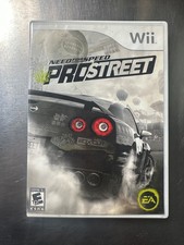 Need for Speed: ProStreet Nintendo Wii Video Game With Case And Manual