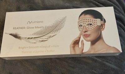 Numiere Feather Glow Meets Comfort LED Eye Mask New In Sealed Box