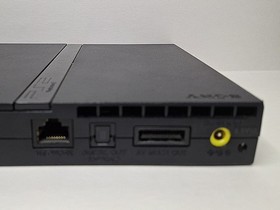 Sony PlayStation 2 Slim PS2 Console w/ 12 Games Power Supply & AV Cable - Tested