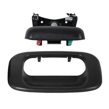 New Tailgate Handle W Bezel Clips Fits 1999-2007 Chevy Silverado Gmc Sierra