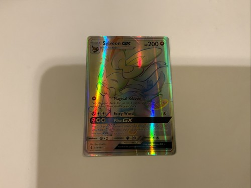 Pokémon Sylveon GX 158/145 S&M Rainbow Rare Secret Guardians Rising