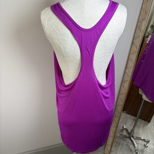 Old Navy Active Go-Dry Tank Top Orchid Purple Run The World Size XXL - Picture 7 of 9