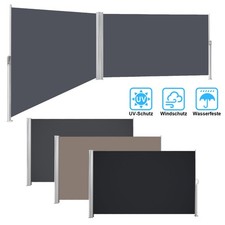 Seitenmarkise Ausziehbar Windschutz Alu Sichtschutz Auswahl Wandmarkise Markise