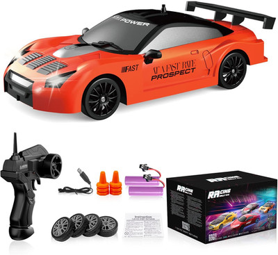 Remote Control Car RC Drift Car 2.4Ghz 1:24 Scale 4WD 15KM/H High Speed Model Ve